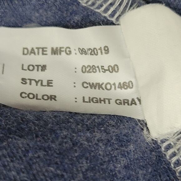 Johnnie-O Light Gray Quarter Zip Pullover Sweater Men's Golf Logo Size M - Picture 8 of 8